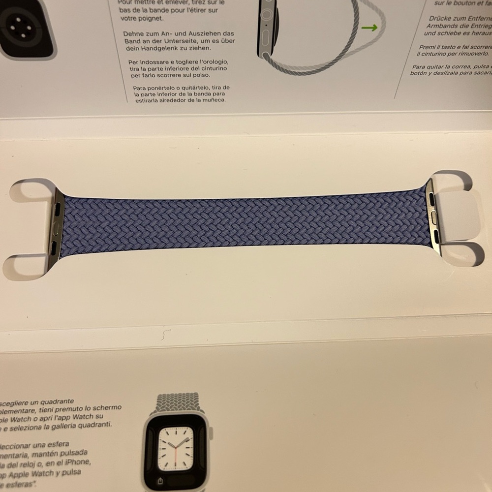 Purple/Lilac Apple Watch Band 45MM (5)
